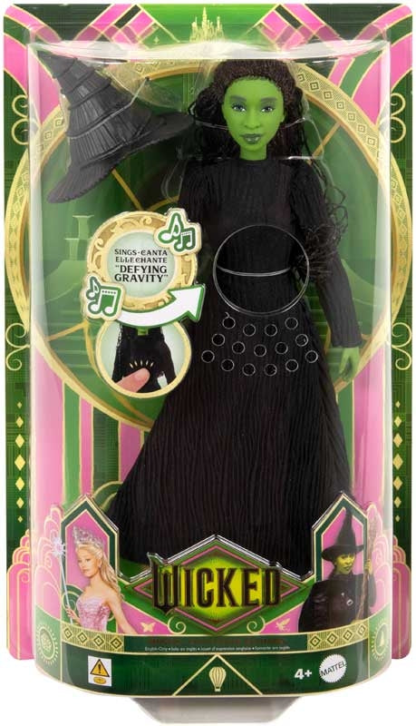WICKED - SINGING DOLL 1 - ELPHABA