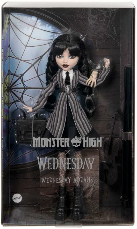 MONSTER HIGH - WEDNESDAY CORE DOLL