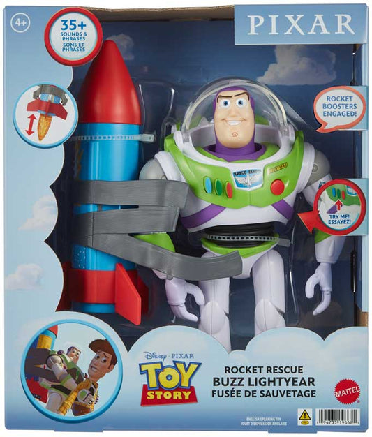 PIXAR LARGE SCALE FEATURE BUZZ WITH ROCKET