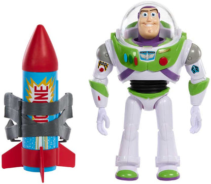 PIXAR LARGE SCALE FEATURE BUZZ WITH ROCKET