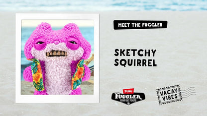 Fuggler 9in Vacay Vibes S1 - Sketchy Squirrel (Pink)