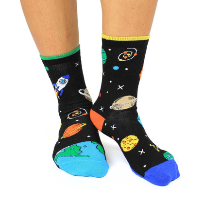 United Oddsocks Space Explorer Kids Size UK 12-5.5