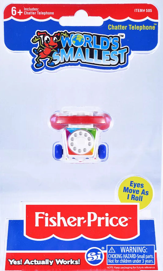 World's Smallest Fisher Price Chatter Telephone