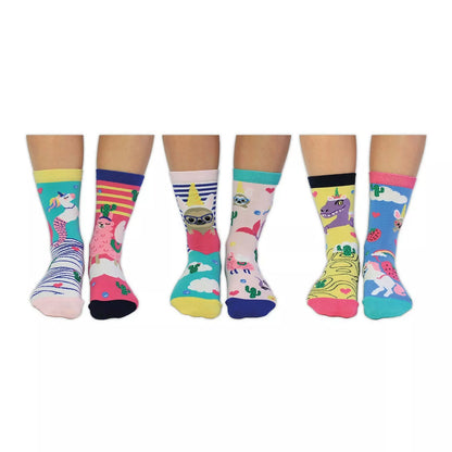 LLAMA V UNICORN SOCKS