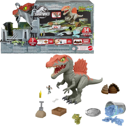 Jurassic World Crushivores Cage Crasher Spinosaurus