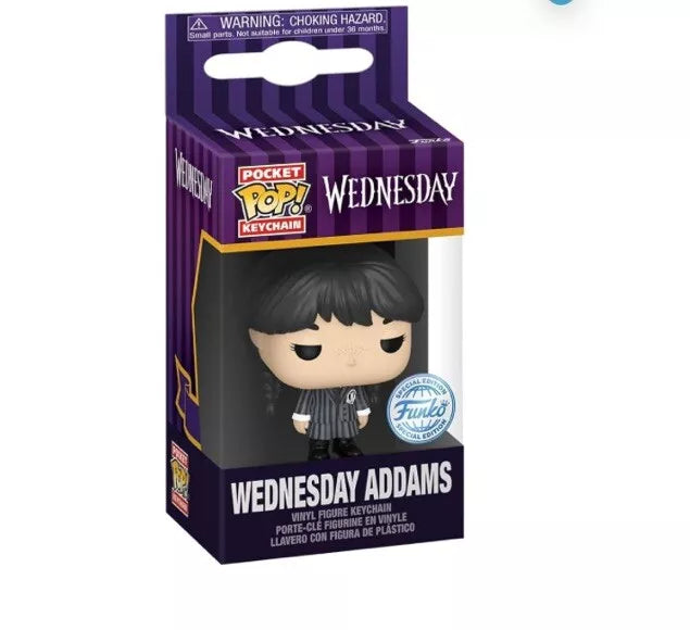 FUNKO POP KEYCHAIN: WEDNESDAY - WEDNESDAY