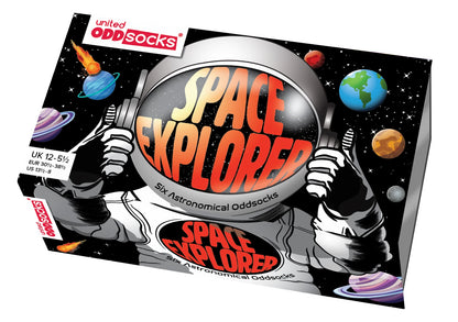 United Oddsocks Space Explorer Kids Size UK 12-5.5