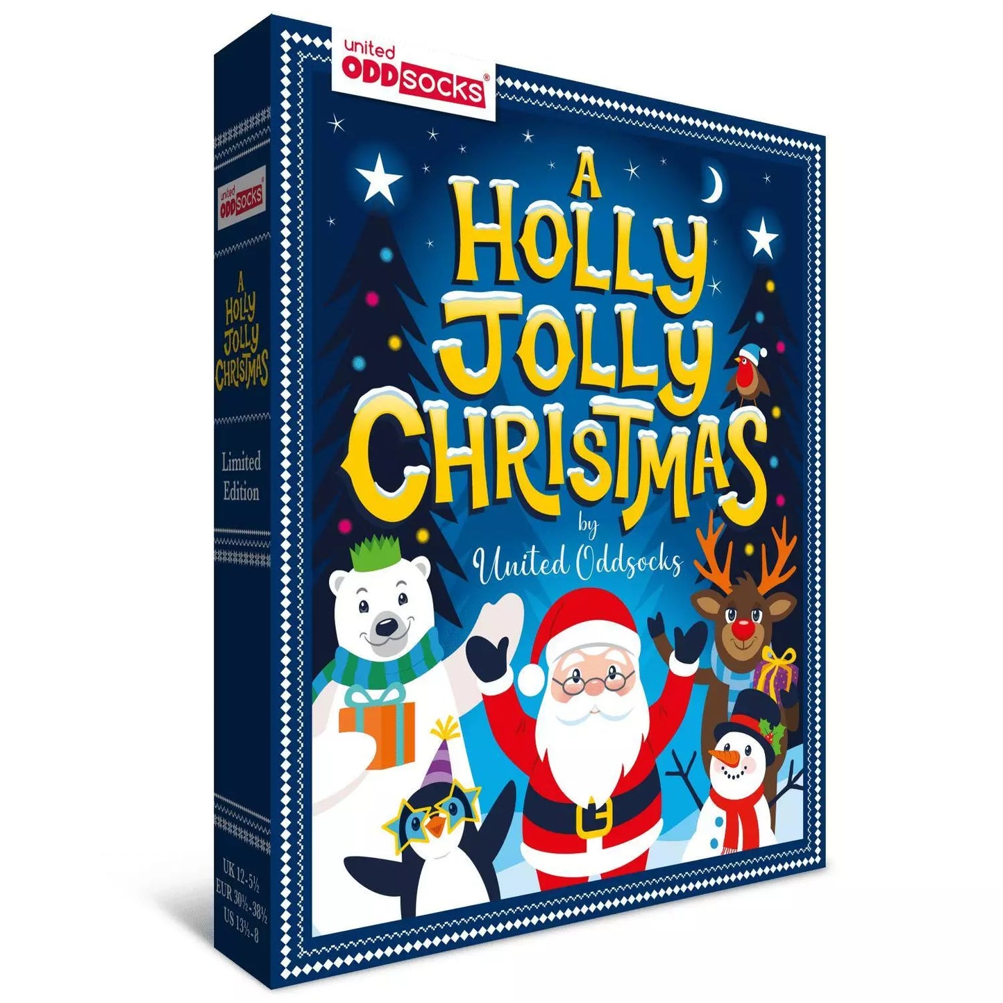 A Holly Jolly Sock Gift Box