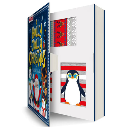 A Holly Jolly Sock Gift Box