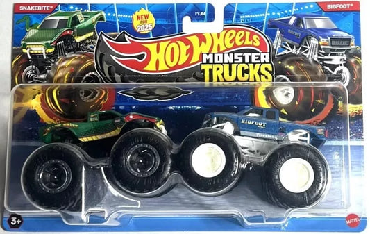 Hot Wheels Monster Trucks 1.64 Scale 2-Pack