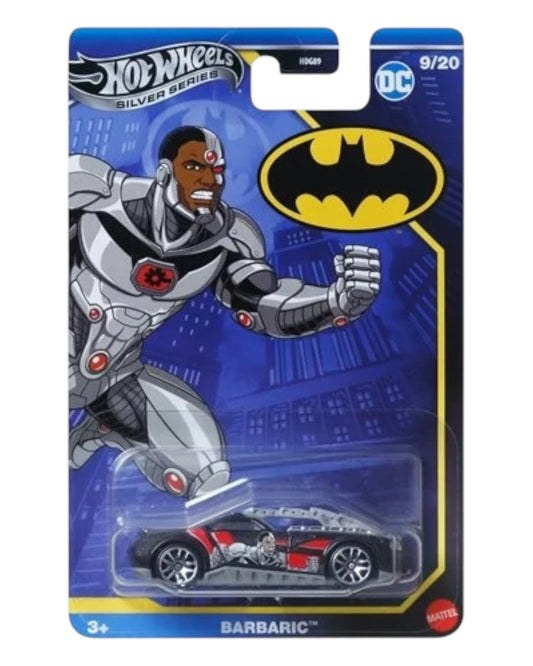 Hot Wheels Silver Series Batman DC Barbaric