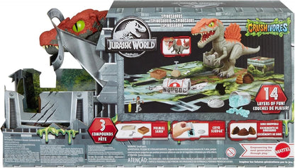 Jurassic World Crushivores Cage Crasher Spinosaurus