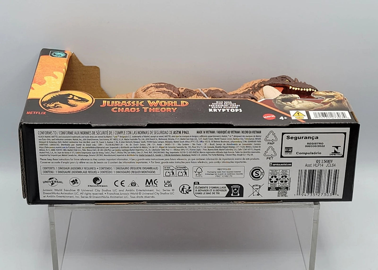 juraccic world wild roar kryotops