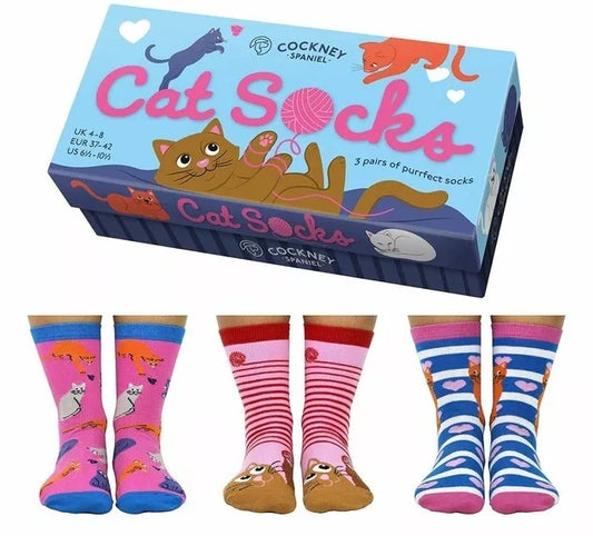 CAT BOX SOCKS