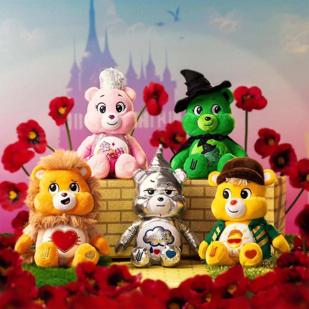 Wicked x Care Bears 2025 22cm Funshine As Scarecrow Collectible Soft Toy Plush