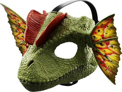 Jurassic World Dilophosaurus Role Play Mask Water-Shooting Feature