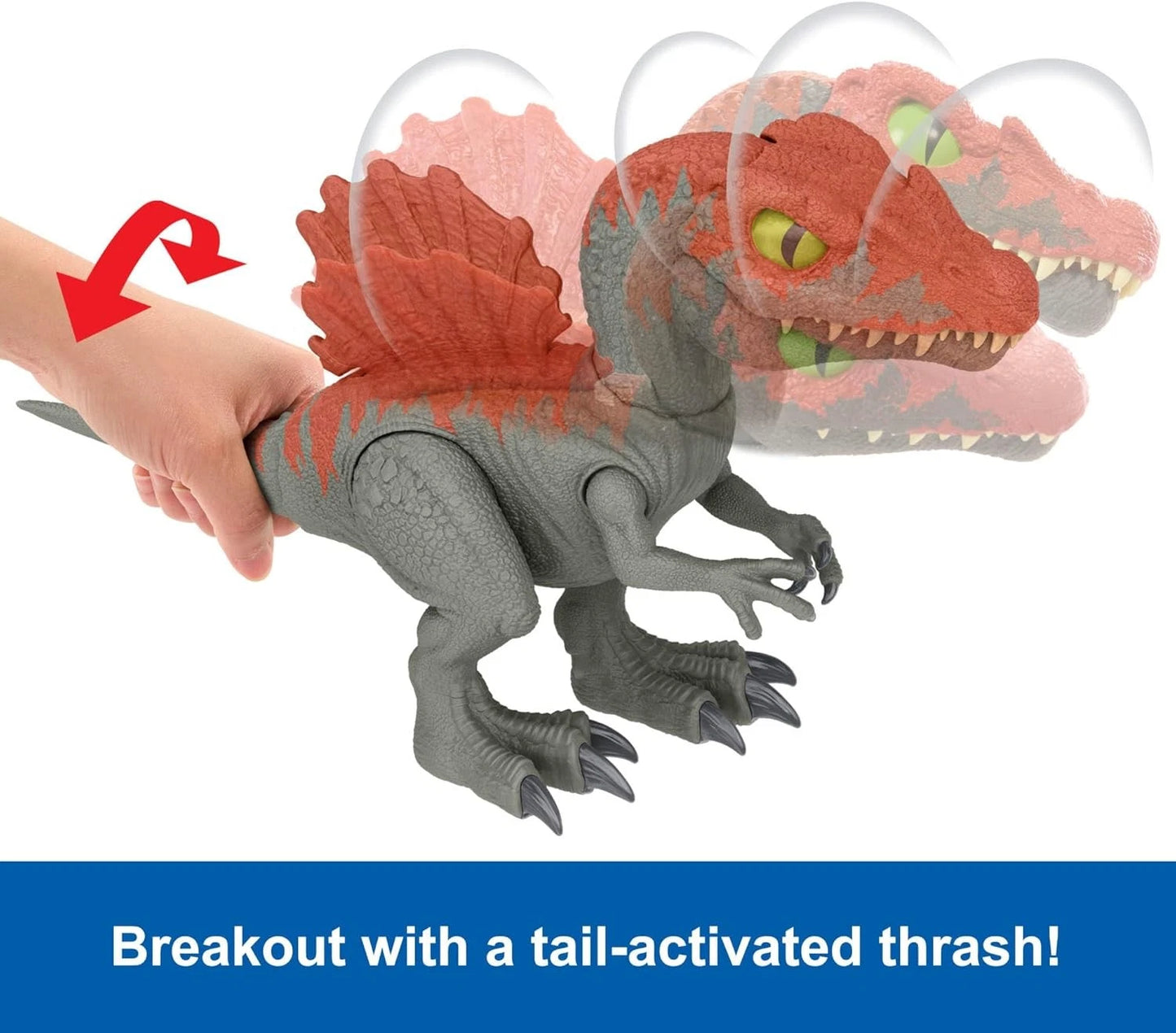 Jurassic World Crushivores Cage Crasher Spinosaurus