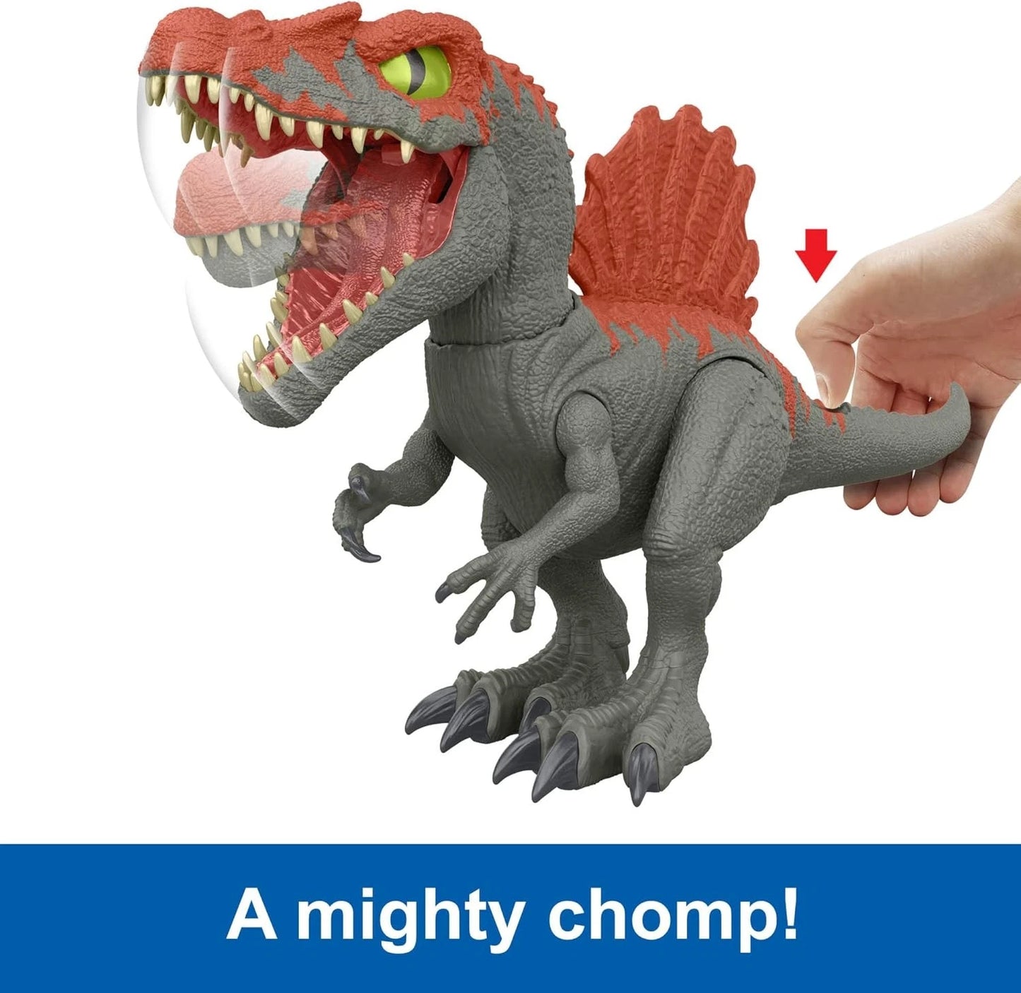 Jurassic World Crushivores Cage Crasher Spinosaurus