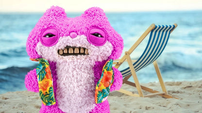 Fuggler 9in Vacay Vibes S1 - Sketchy Squirrel (Pink)