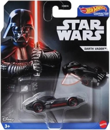 Hot Wheels Character Cars - Darth Vader HXC94