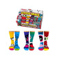 THE STRESS HEADS Socks By Untied Oddsocks