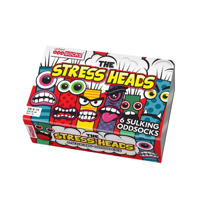 THE STRESS HEADS Socks By Untied Oddsocks